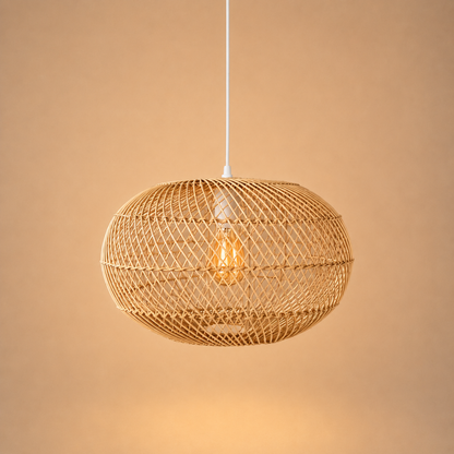 Suspension tressée à la main — Ø 40 cm