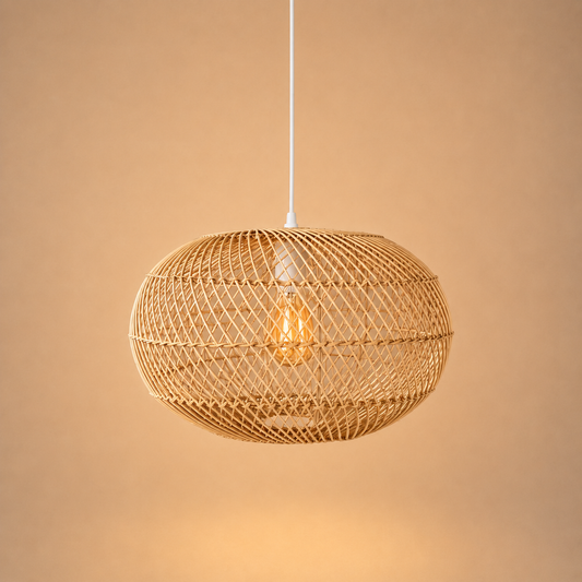 Suspension tressée à la main — Ø 40 cm