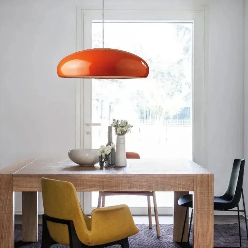 Suspension scandinave en métal de 35 cm, 3 lumières