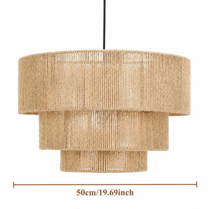 Suspension en corde tressée — Ø 50 cm