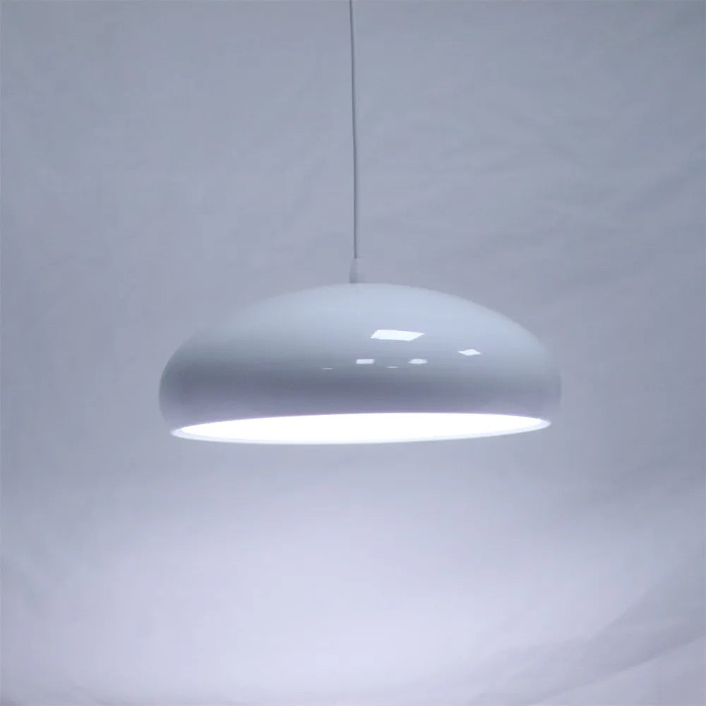 Suspension scandinave en métal — Ø 35 cm, 3 lumières