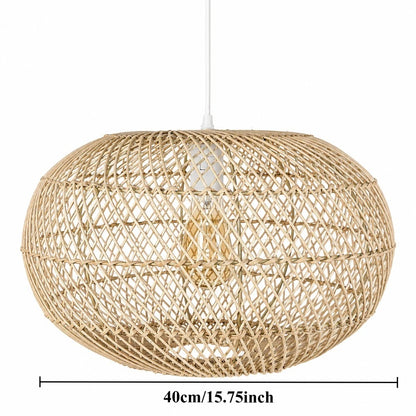 Suspension tressée à la main — Ø 40 cm